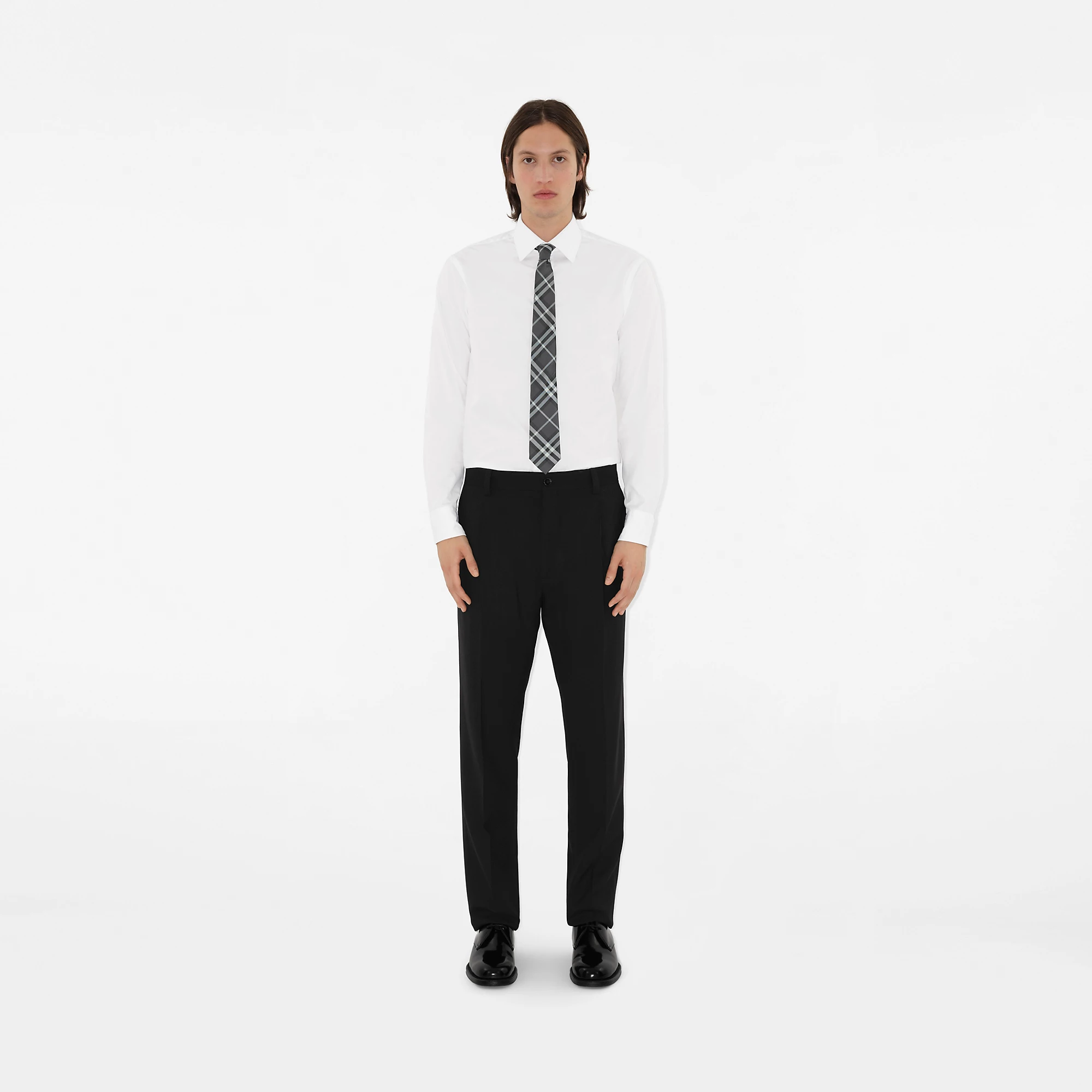 Check Silk Tie