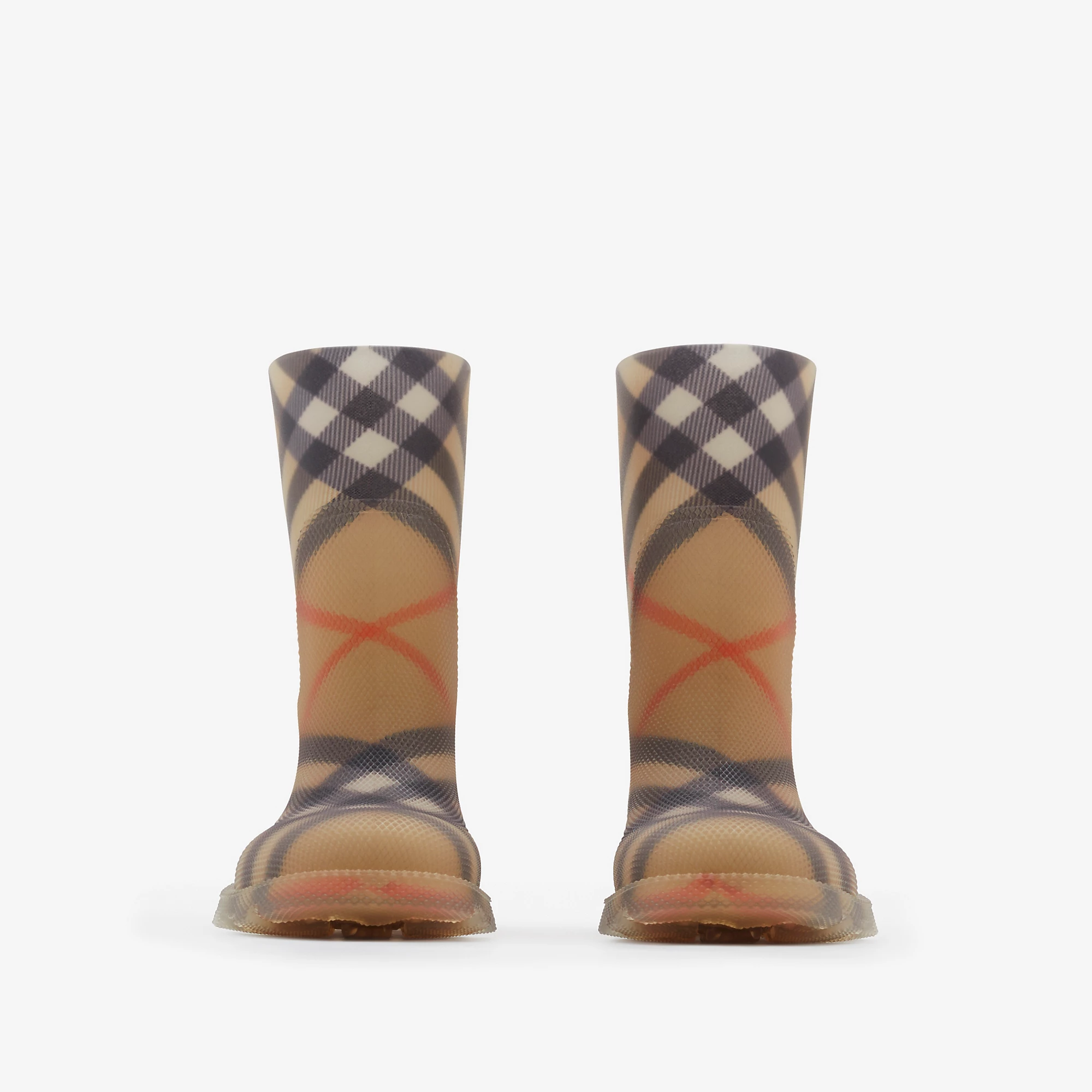 Check Rubber Marsh High Boots