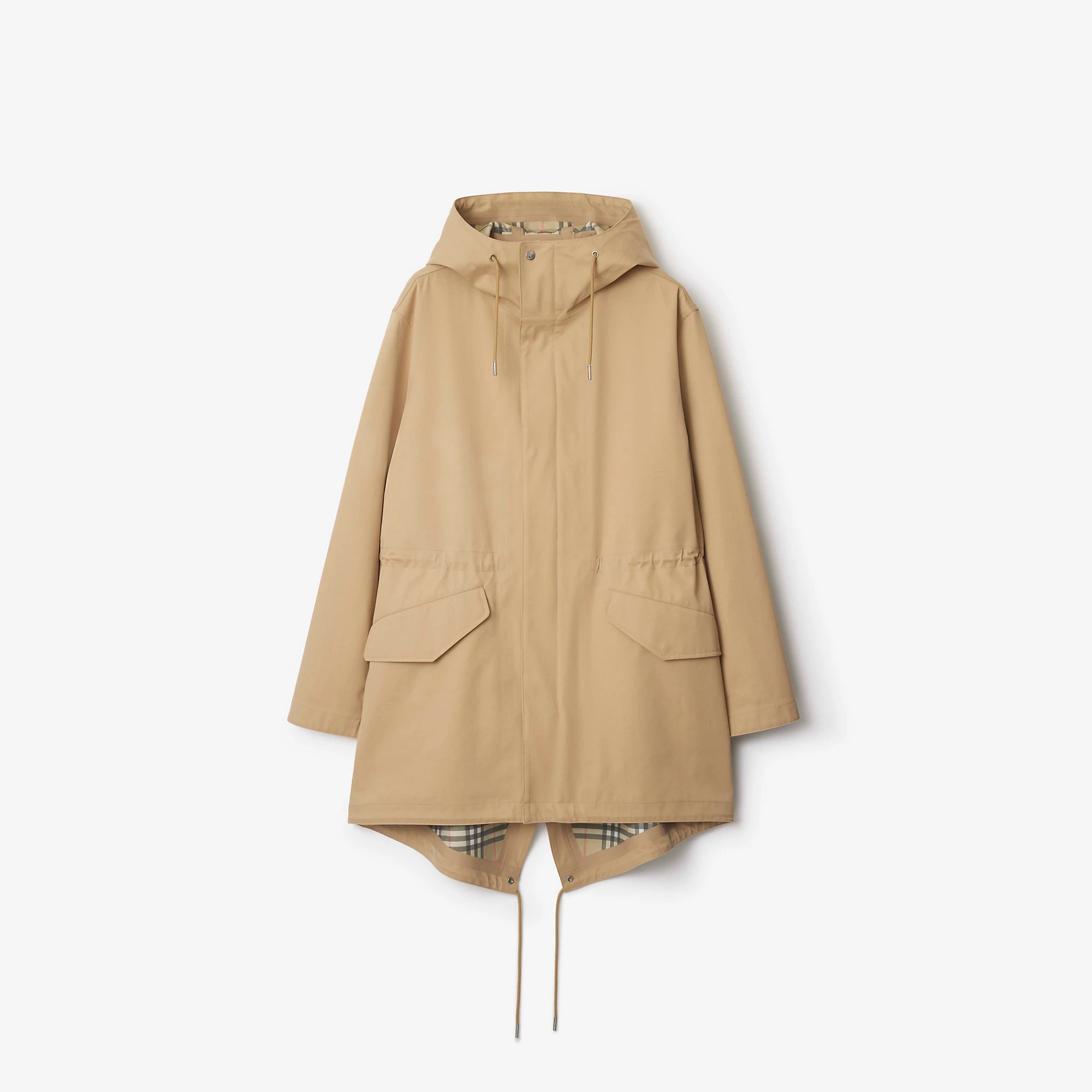 Bonded Gabardine Parka