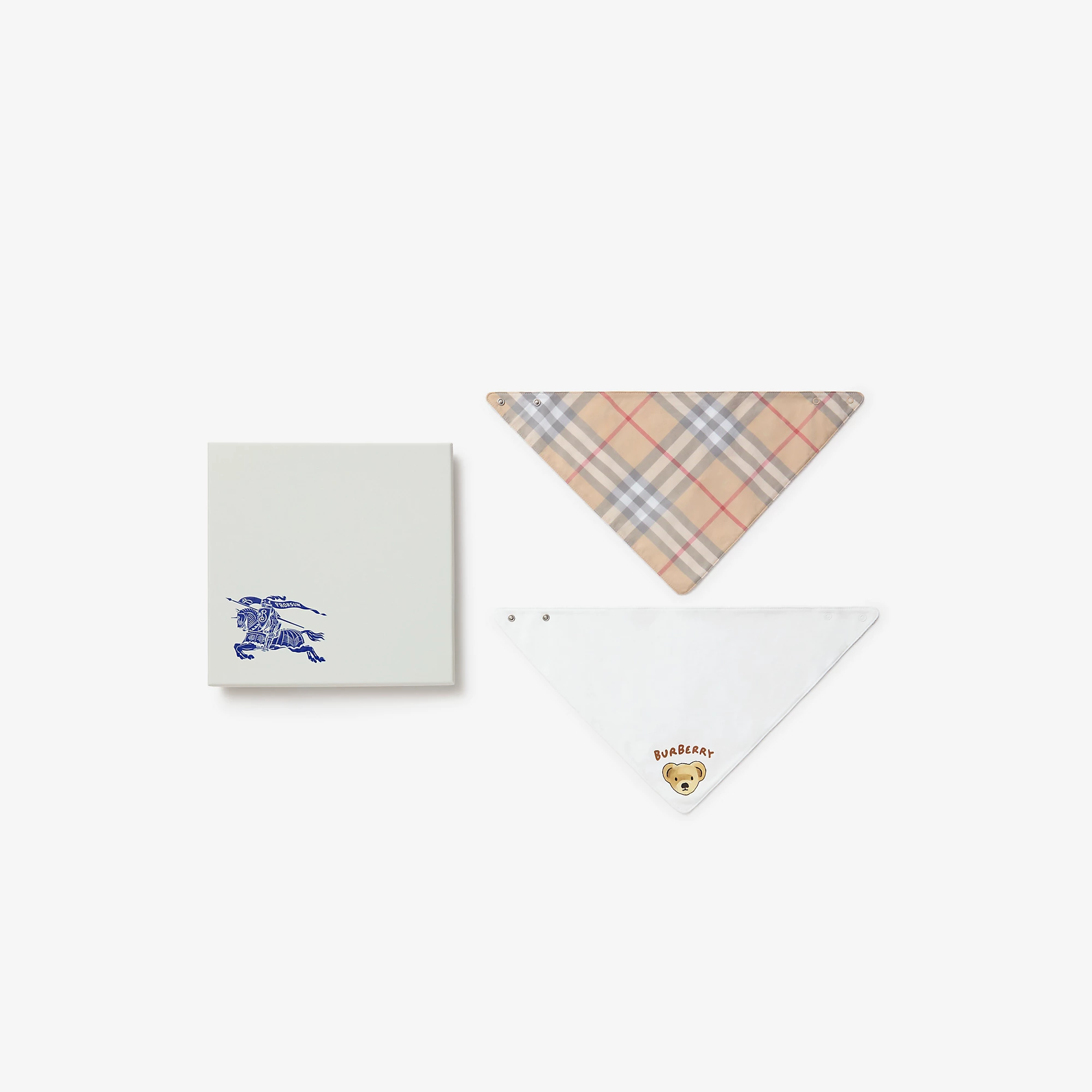 Cotton Two-piece Bib Set