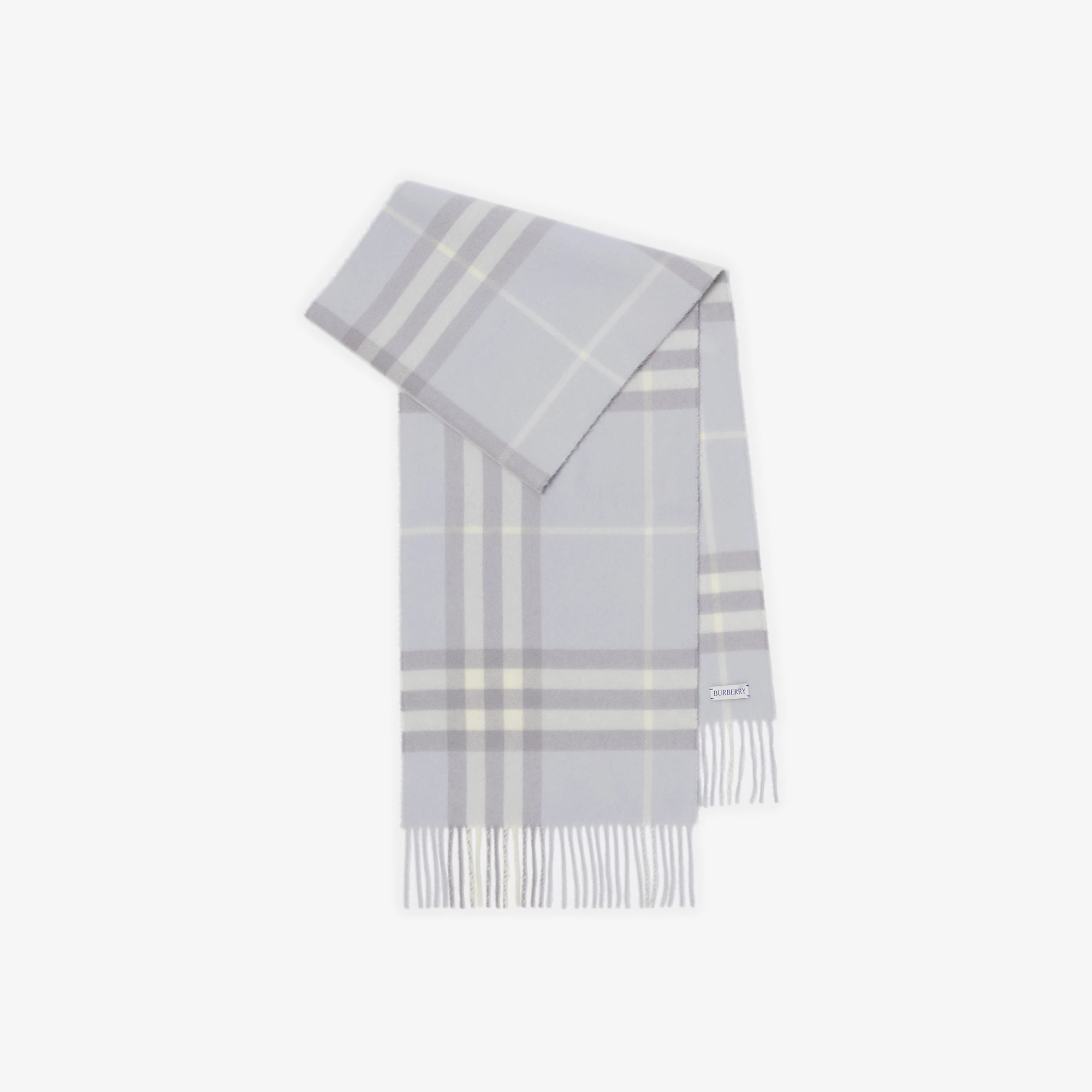 Check Cashmere Scarf