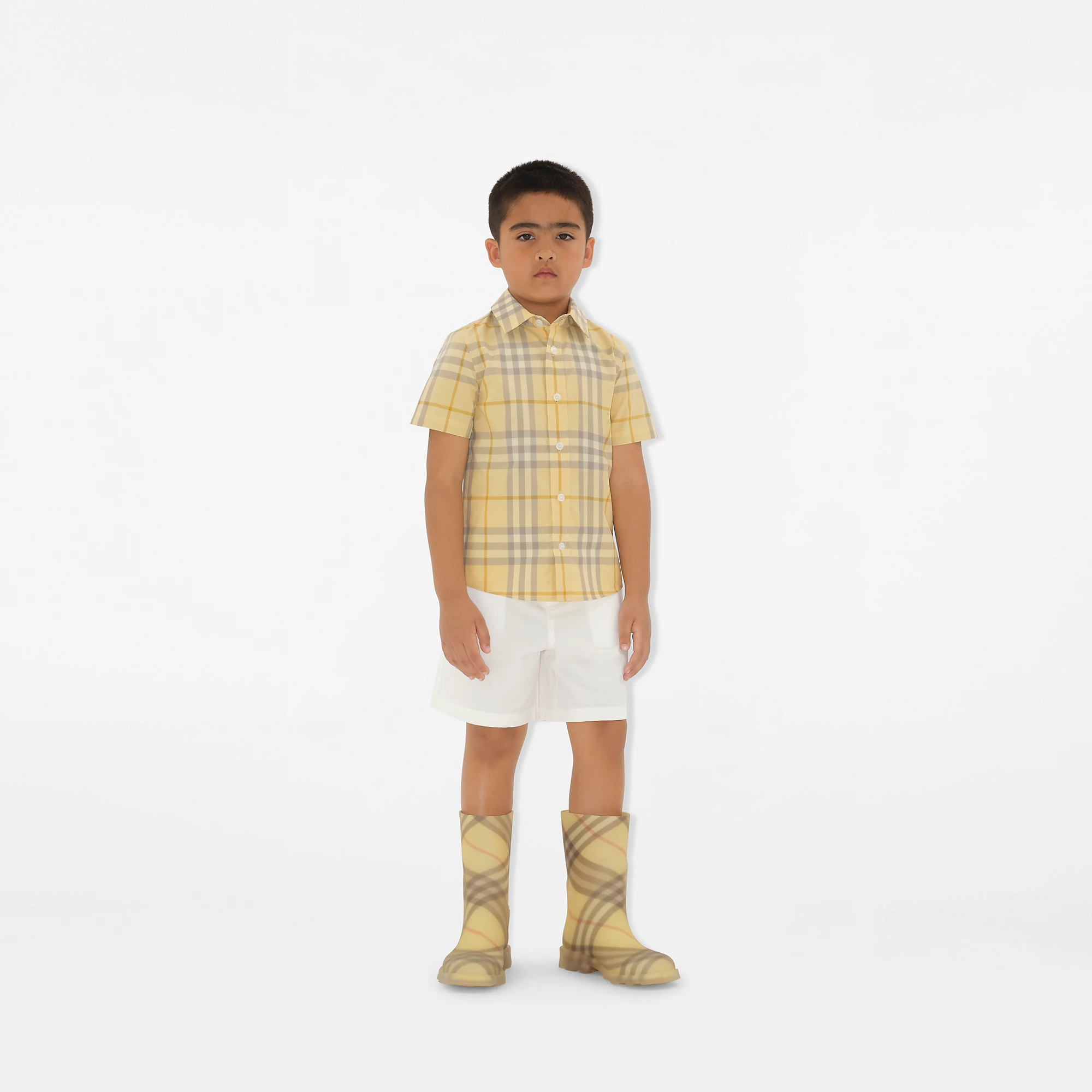 Check Cotton Shirt
