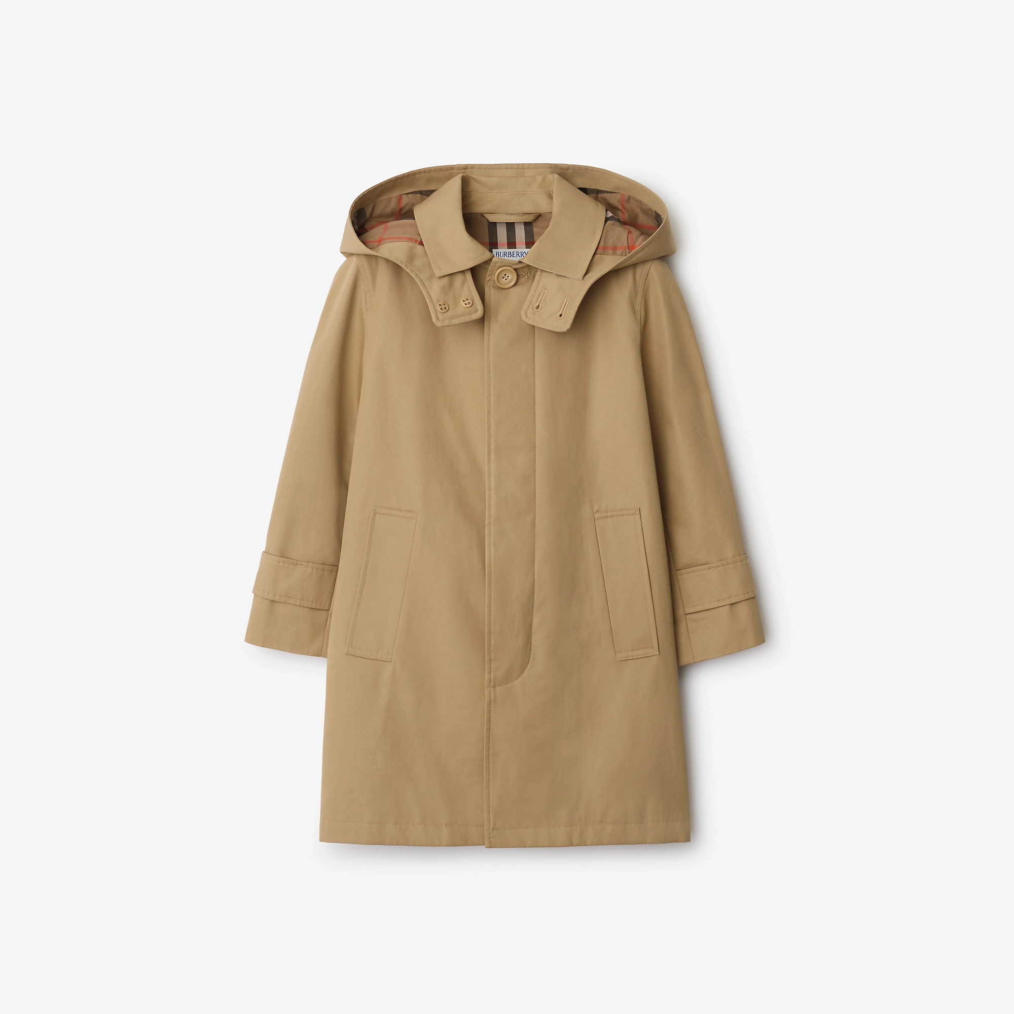 Cotton Hooded Car Coat