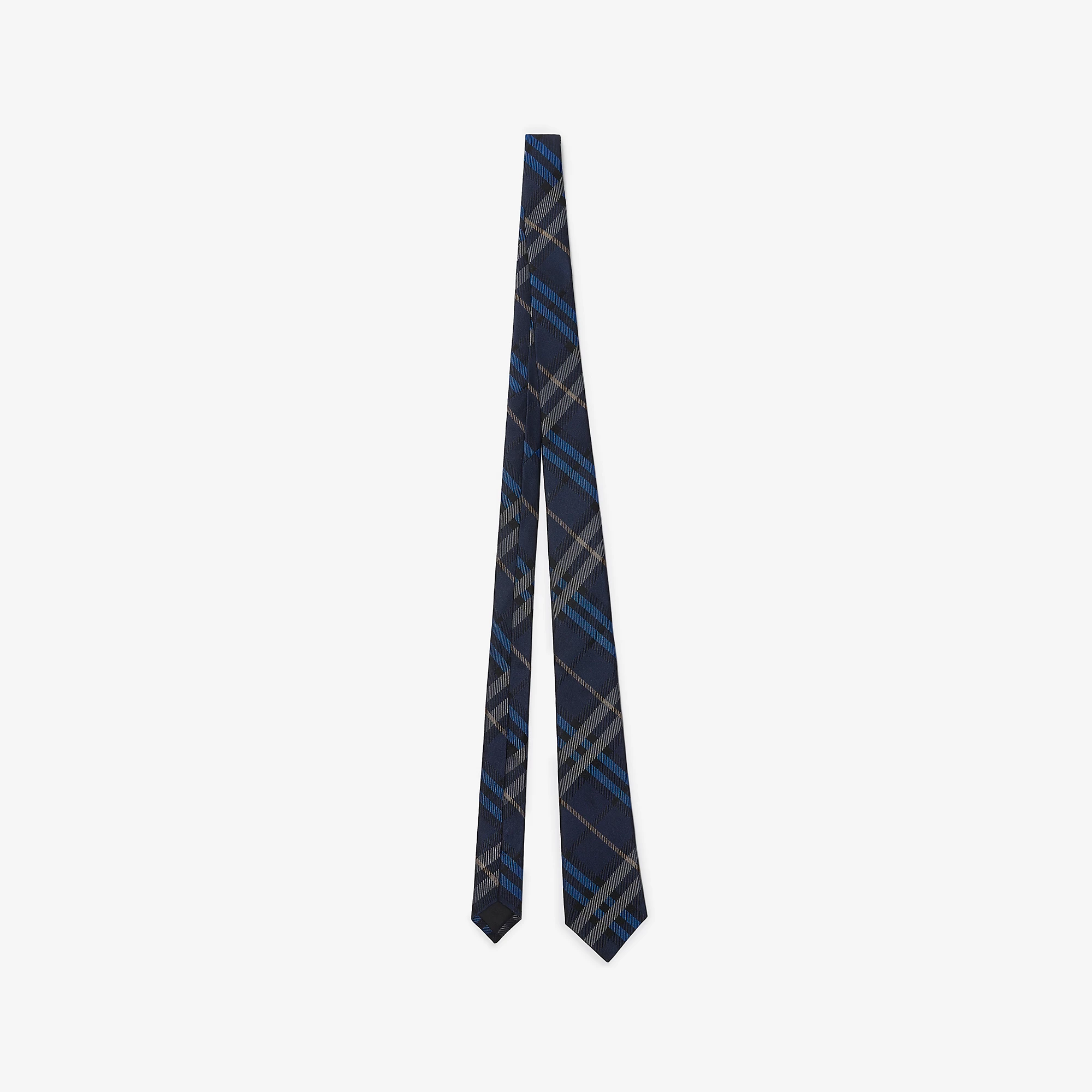 Check Silk Tie