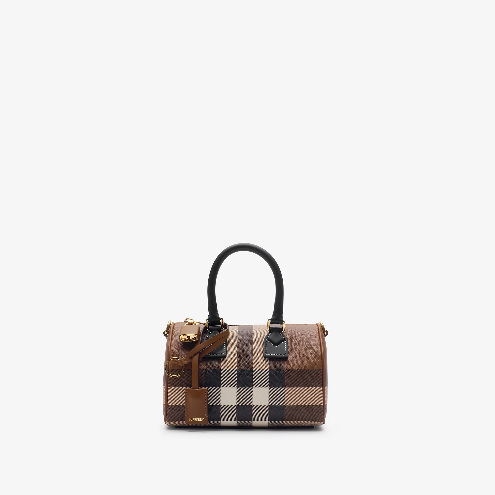 Mini Check Bowling Bag