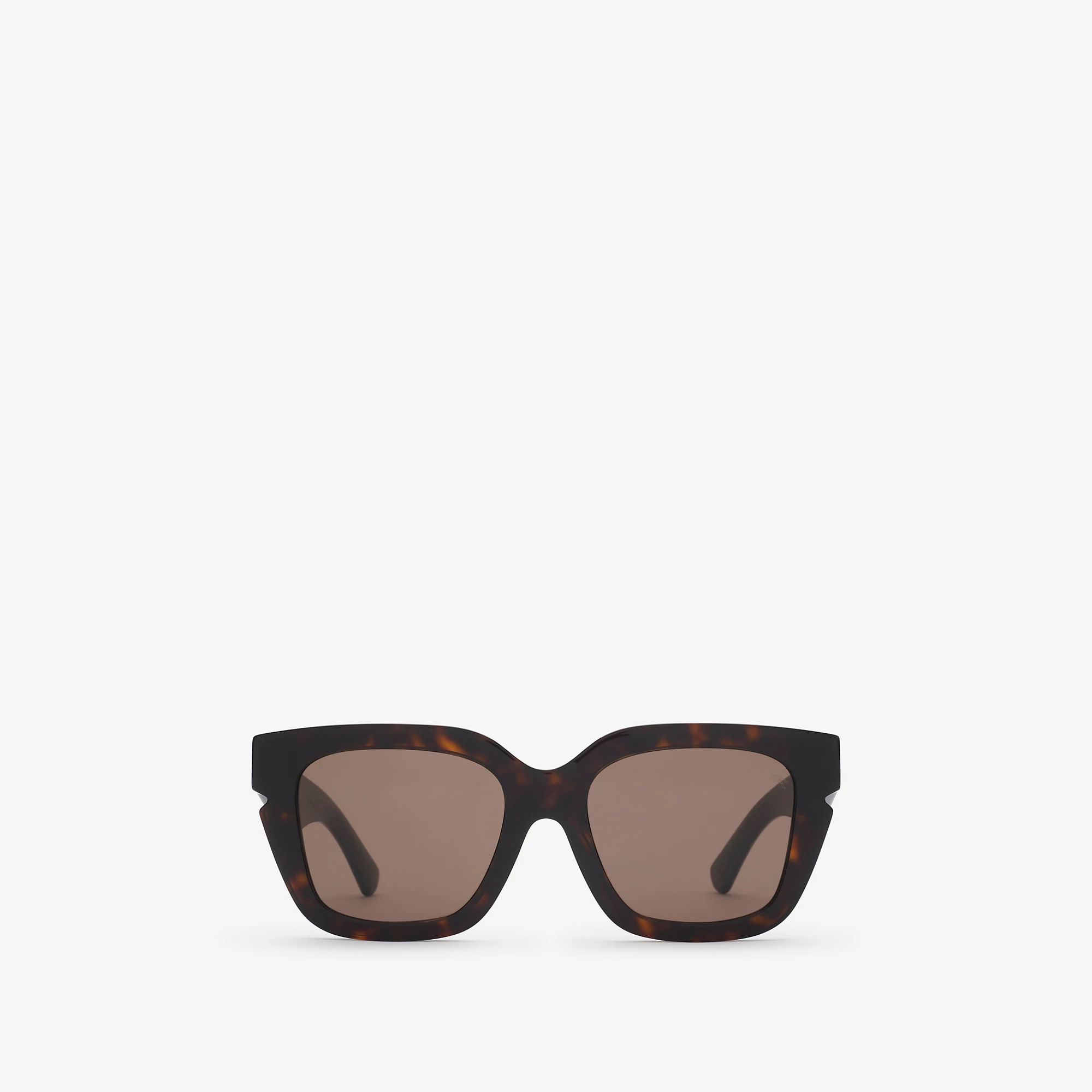 Inlaid Check Square Sunglasses