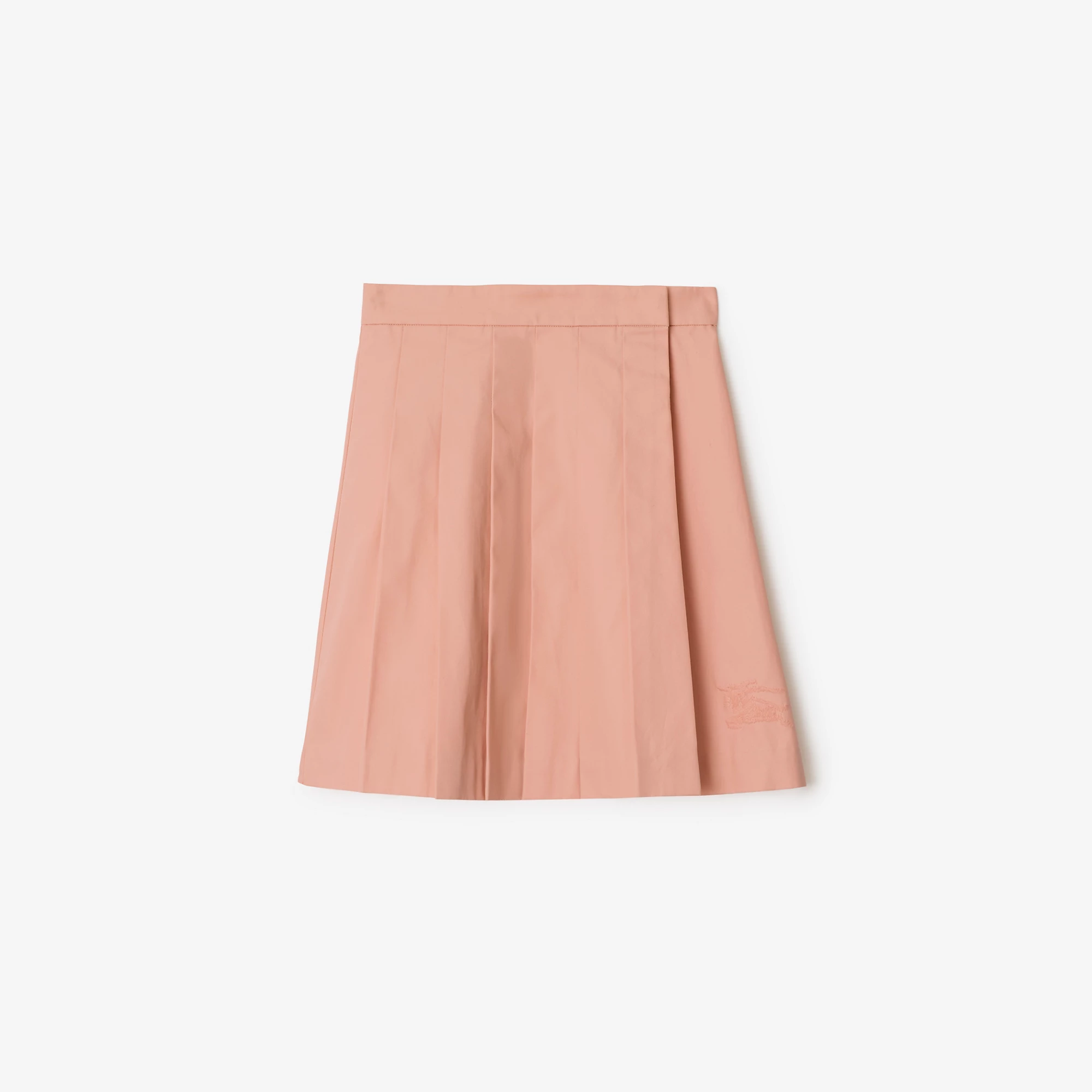 Pleated Cotton Skirt