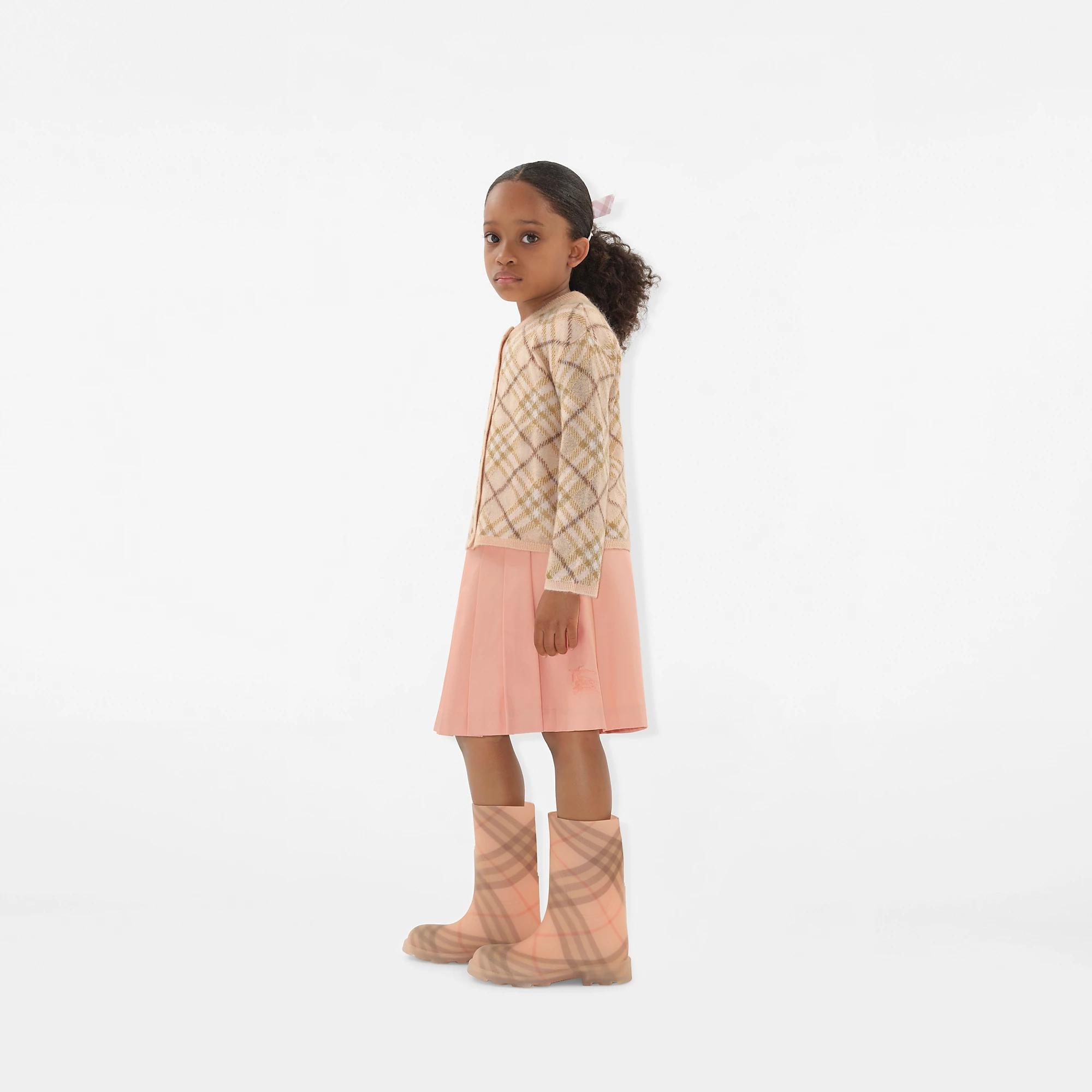 Pleated Cotton Skirt
