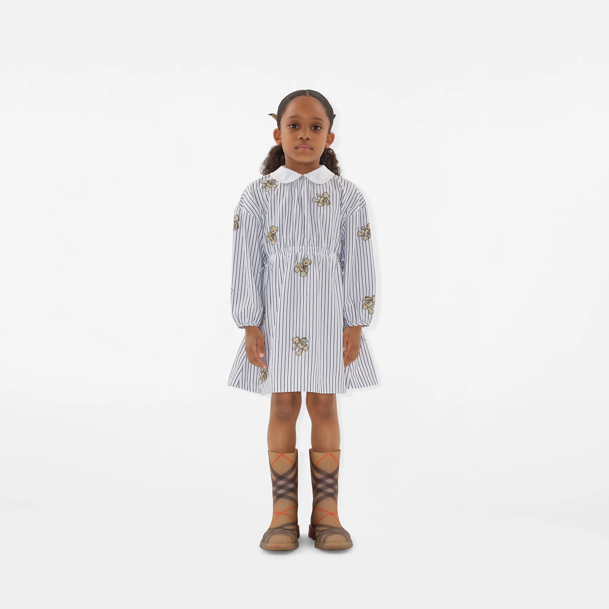 Thomas Bear Striped Cotton Dress
