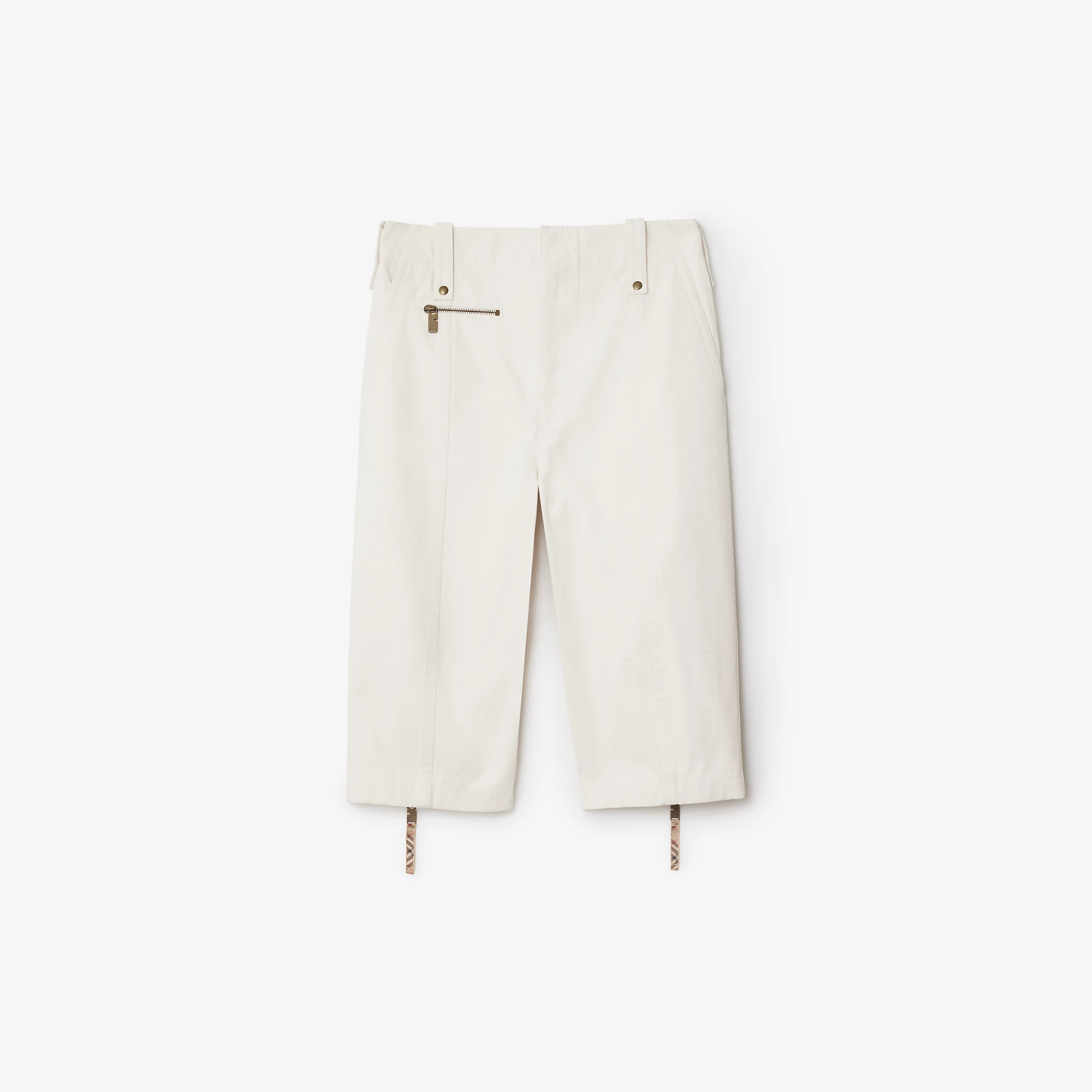 Cotton Capri Trousers