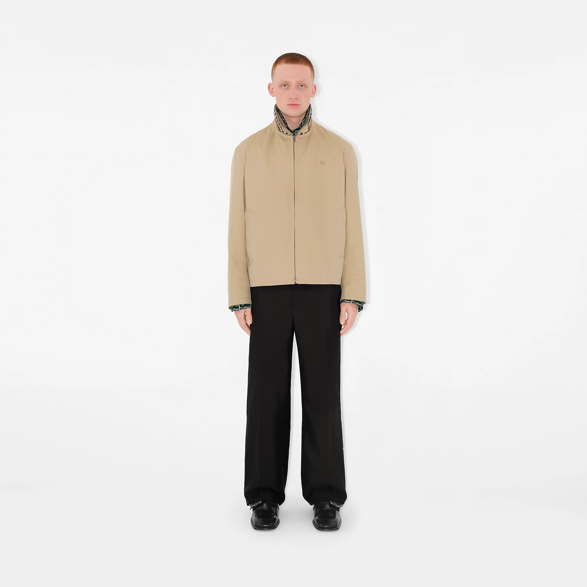 Gabardine Harrington Jacket