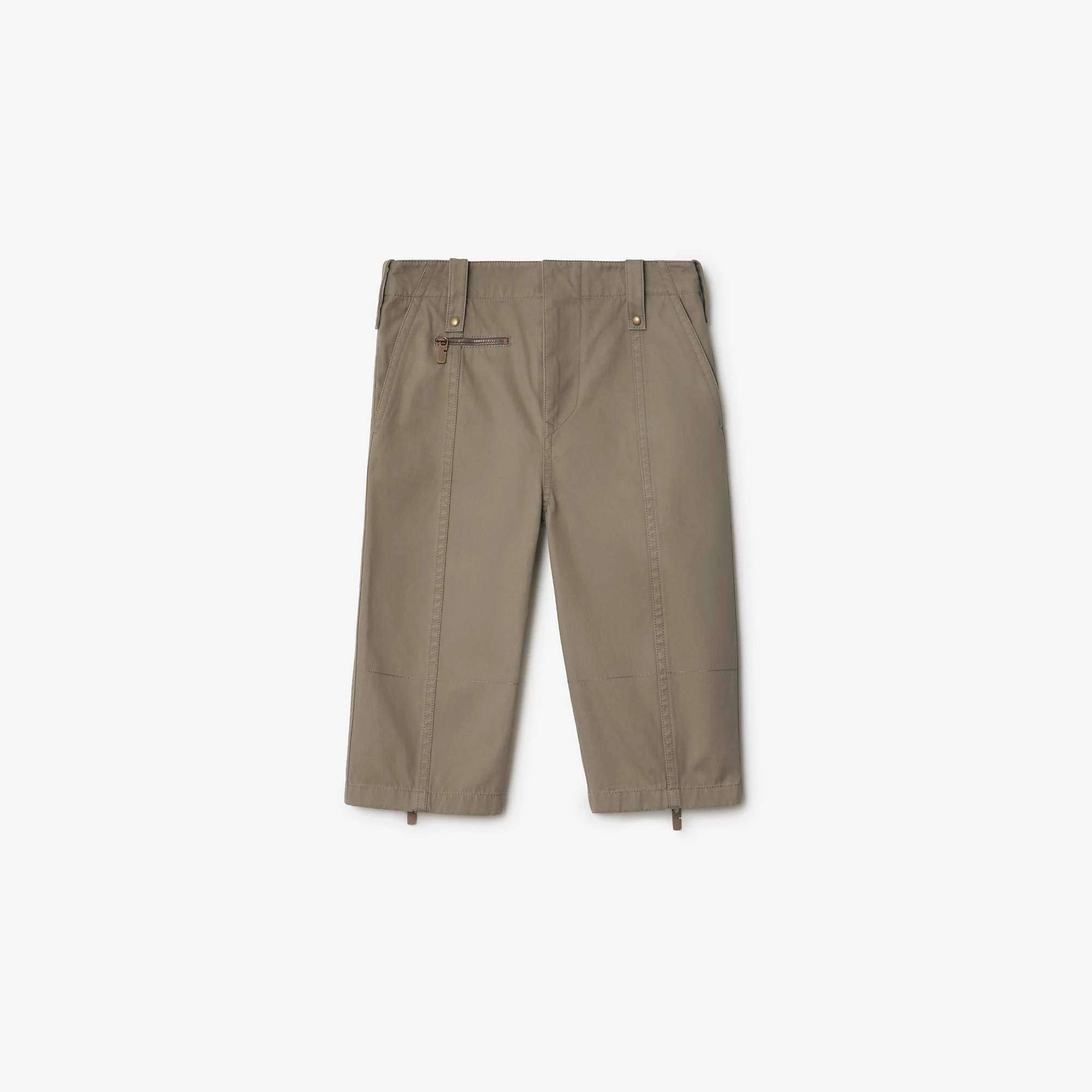 Cotton Capri Trousers