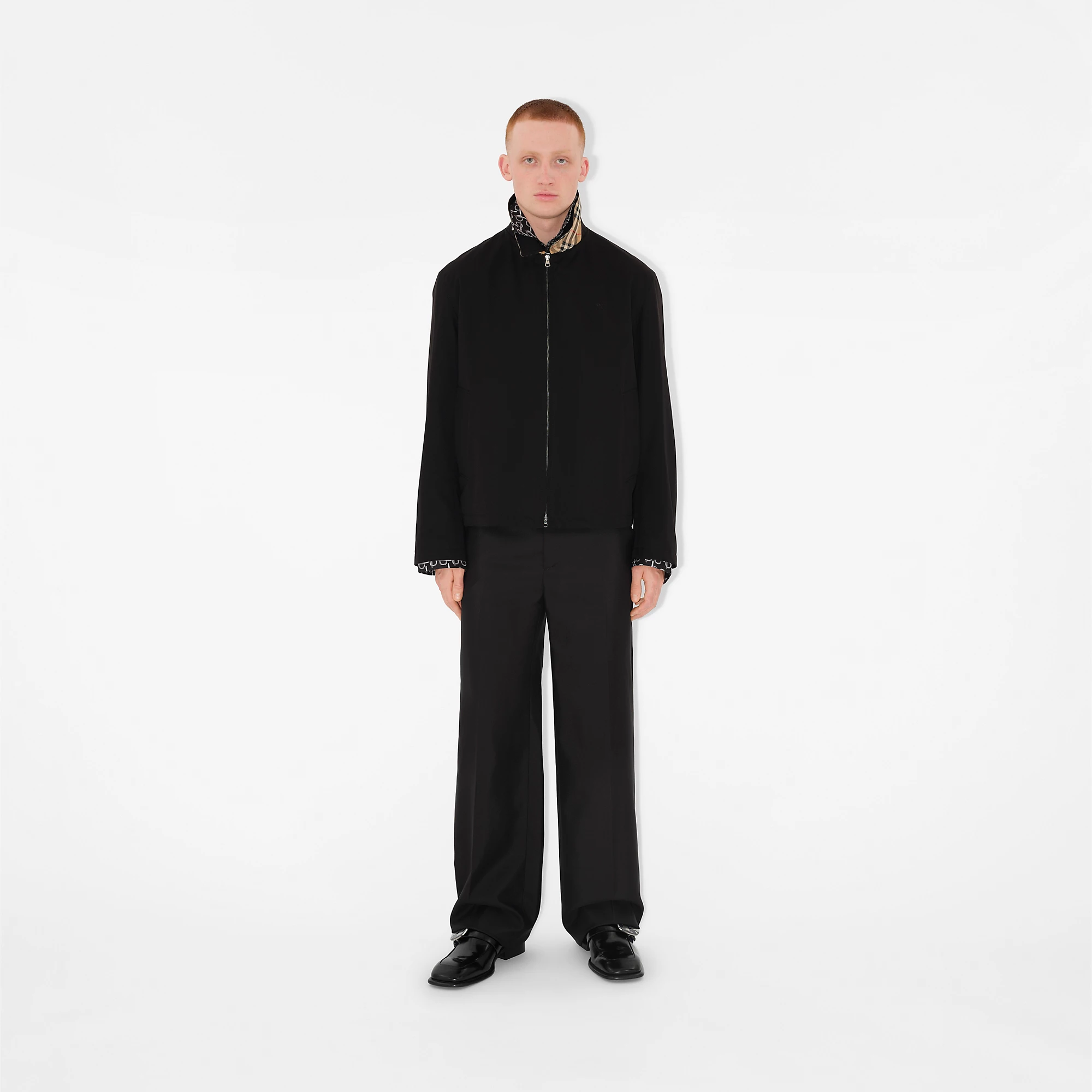 Gabardine Harrington Jacket
