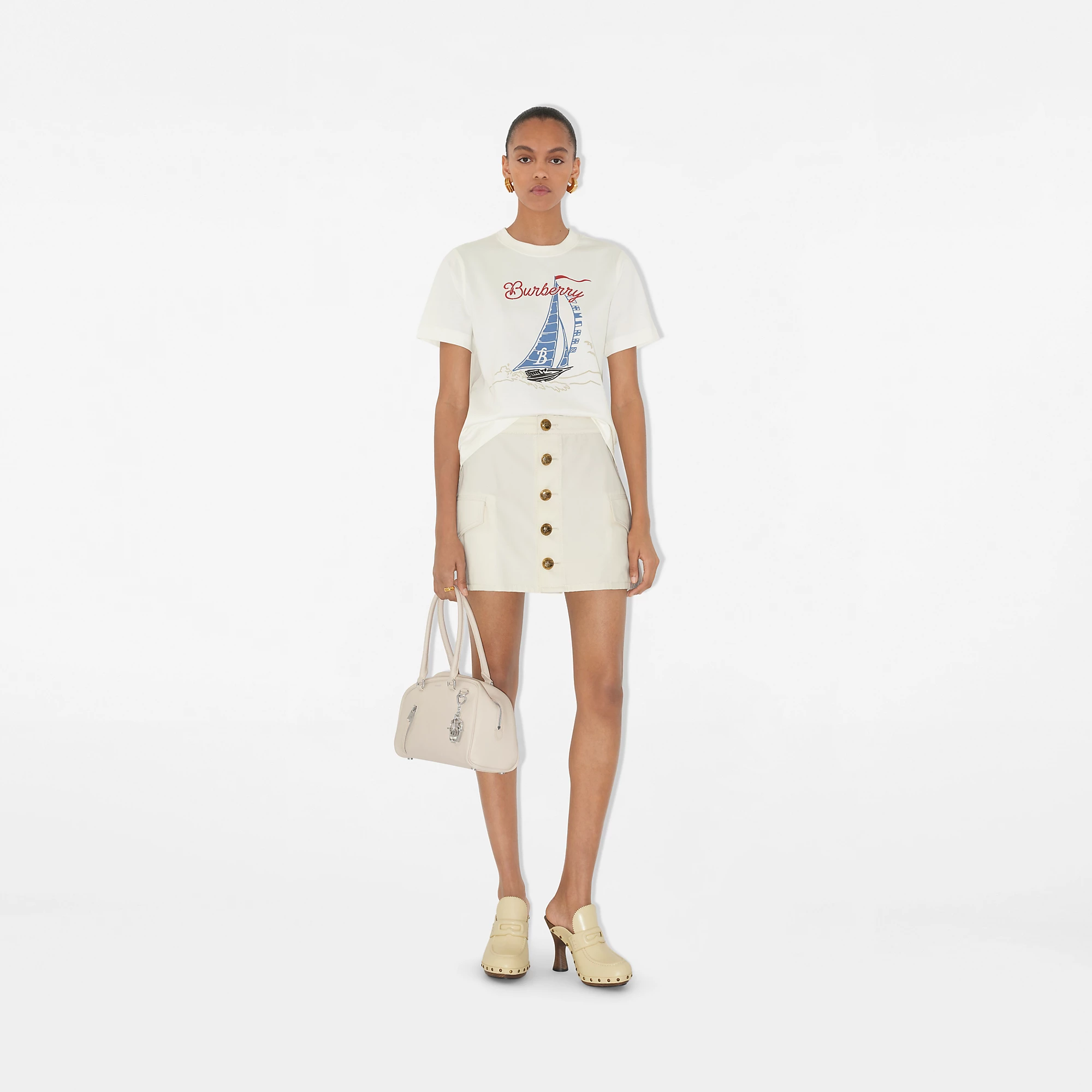 Sailboat Cotton T-shirt