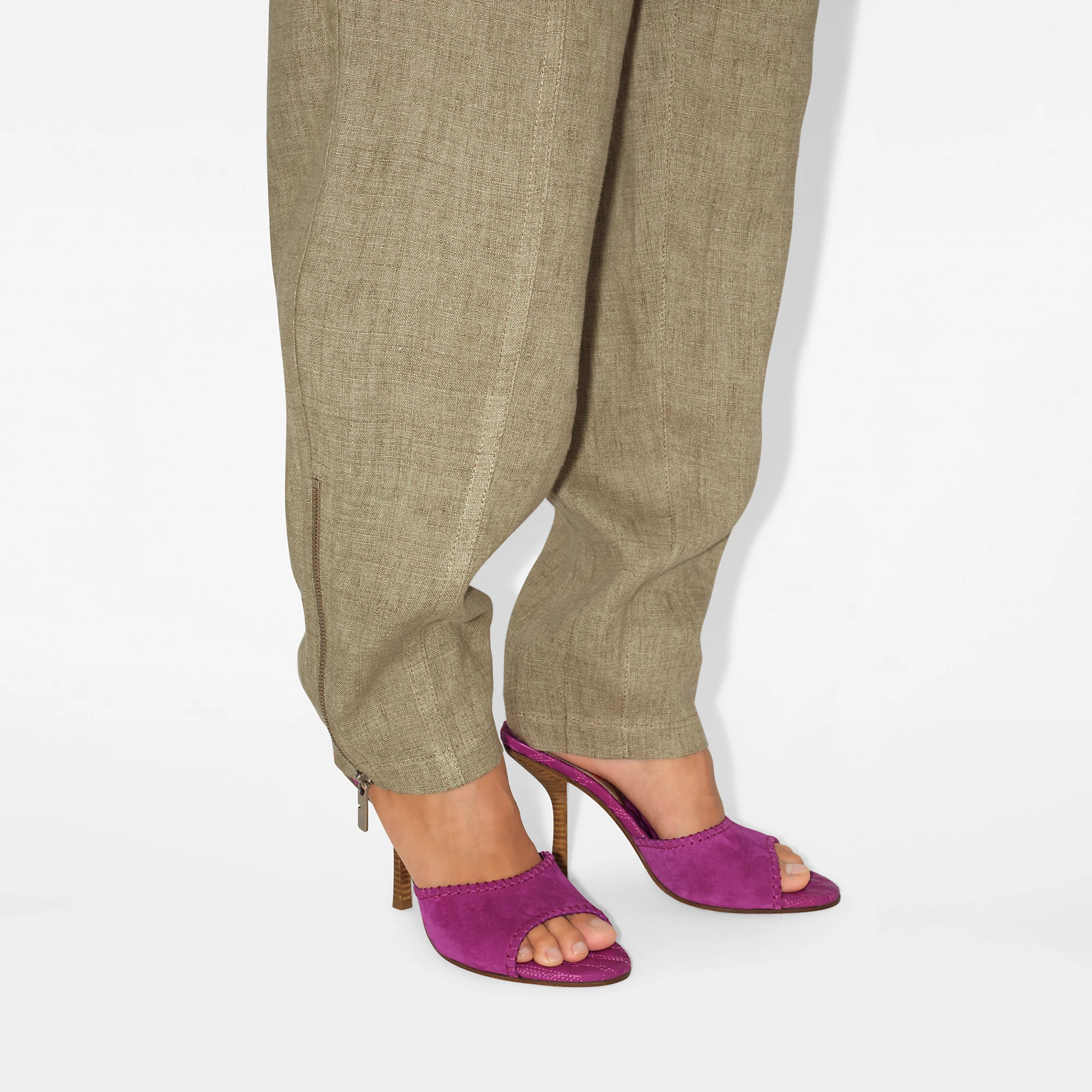 Suede Cabana Mules