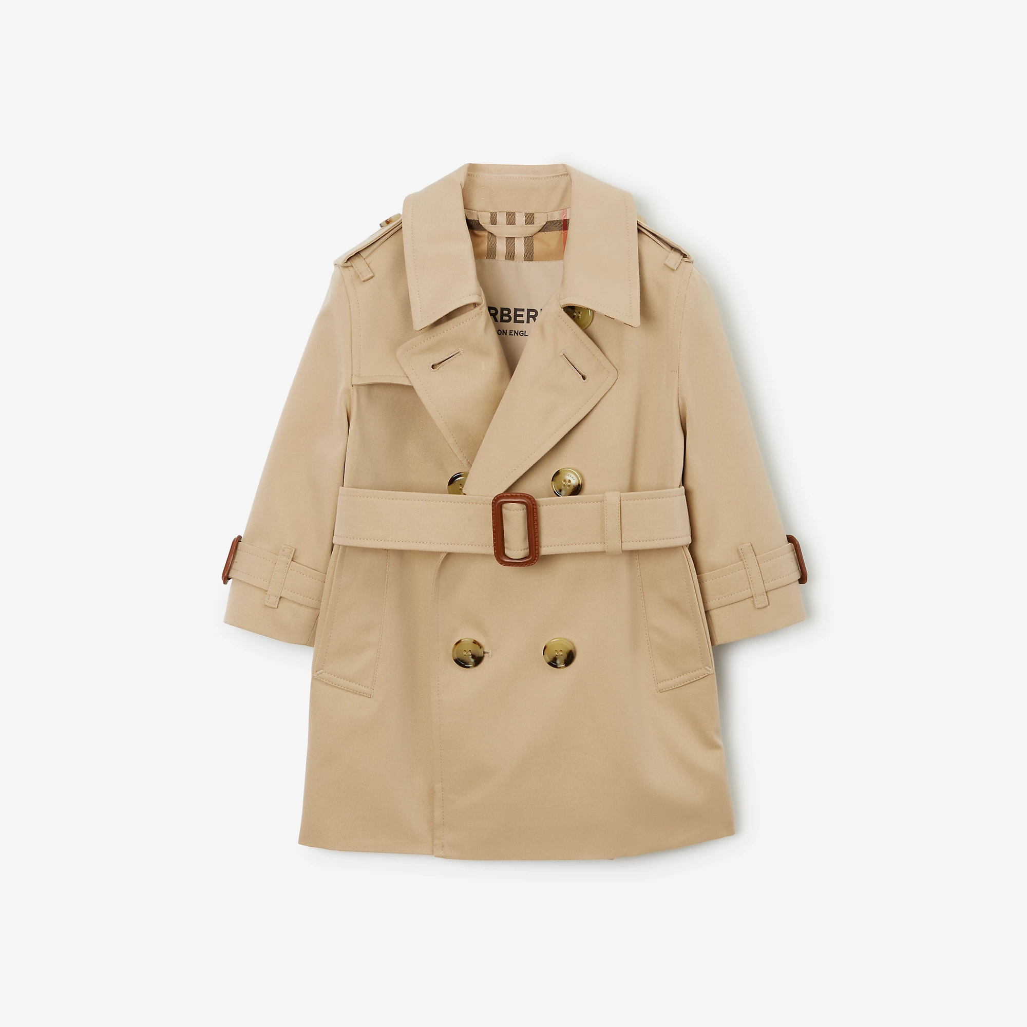 Gabardine Trench Coat