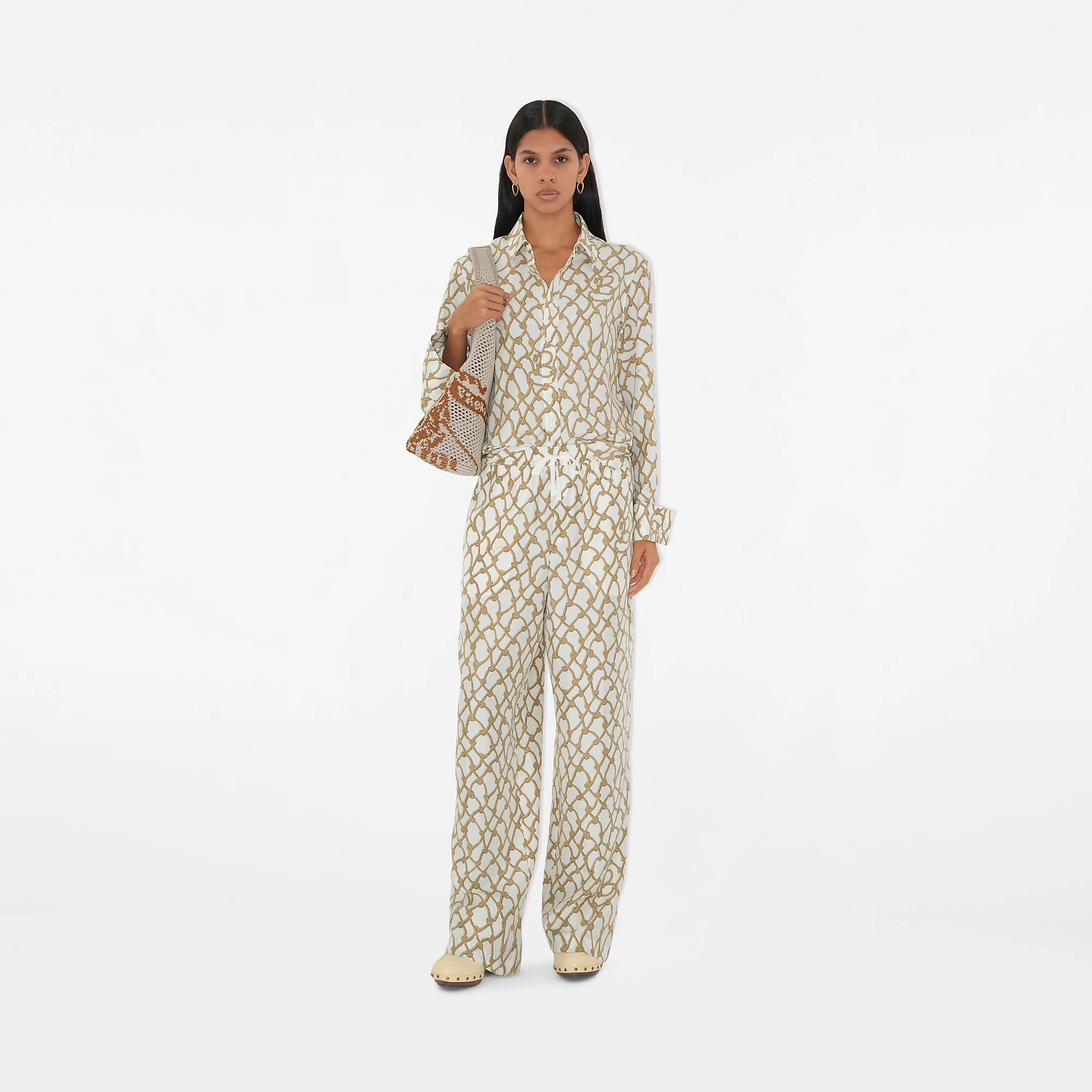 Knot Silk Shirt