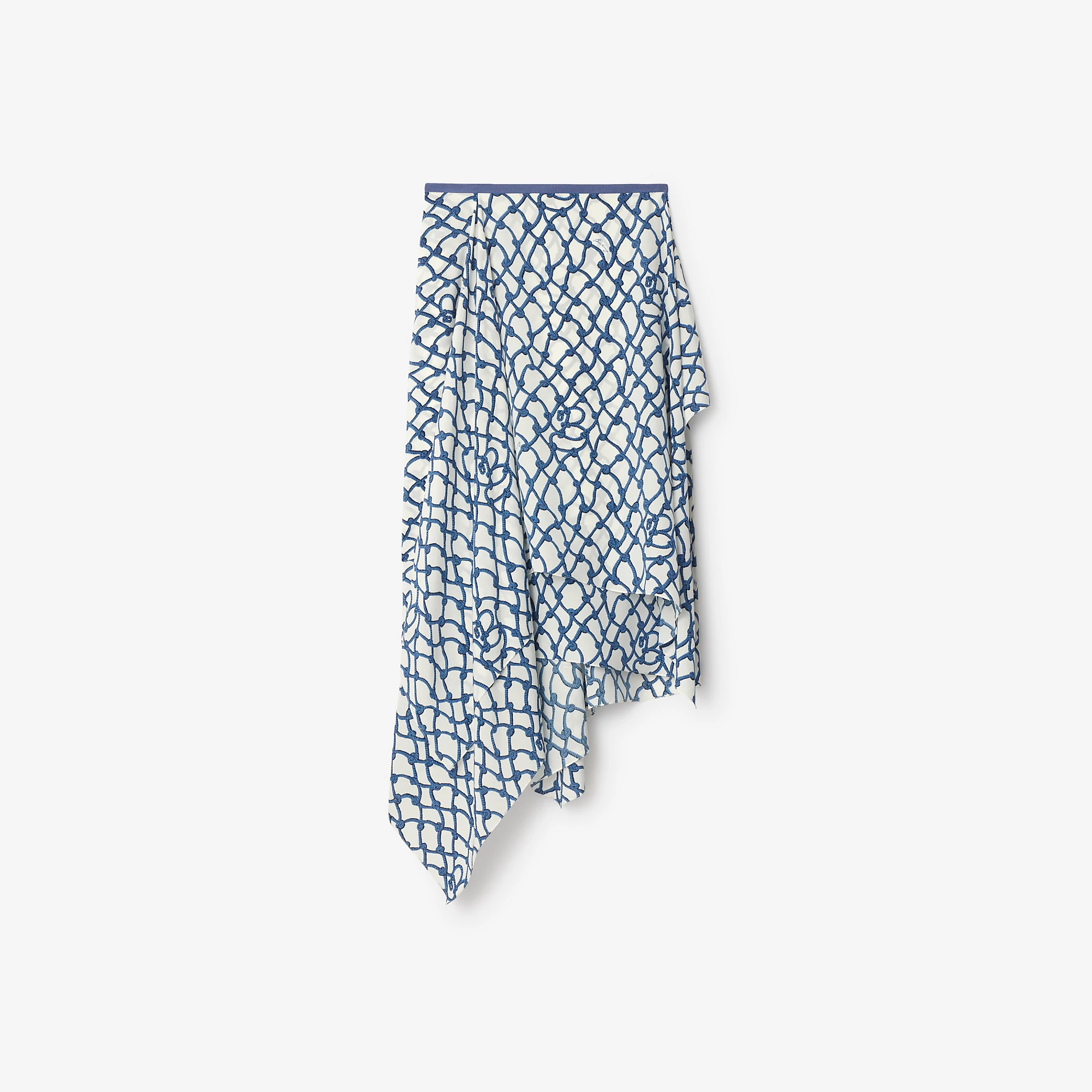 Knot Silk Skirt