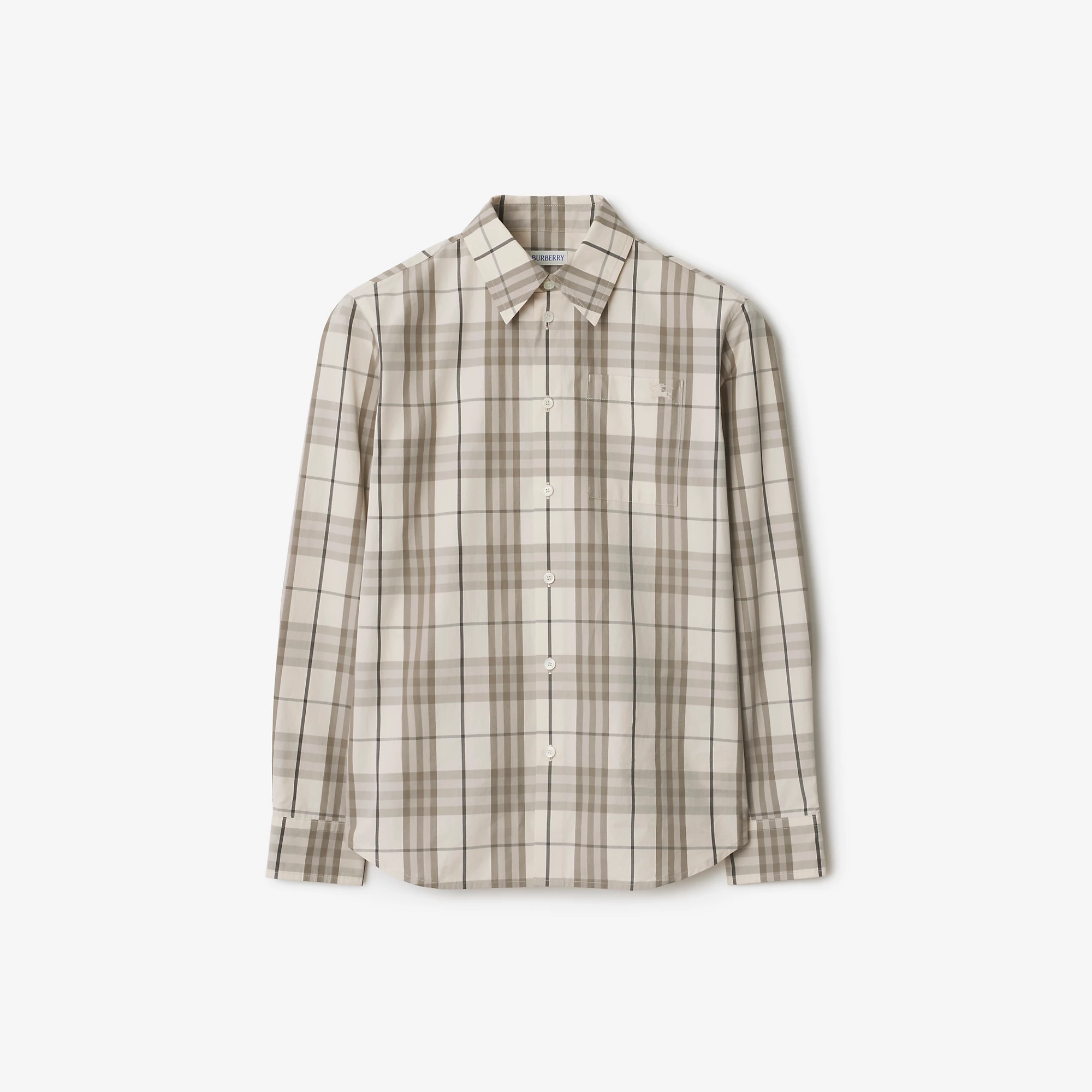 Regular Fit Check Cotton Shirt
