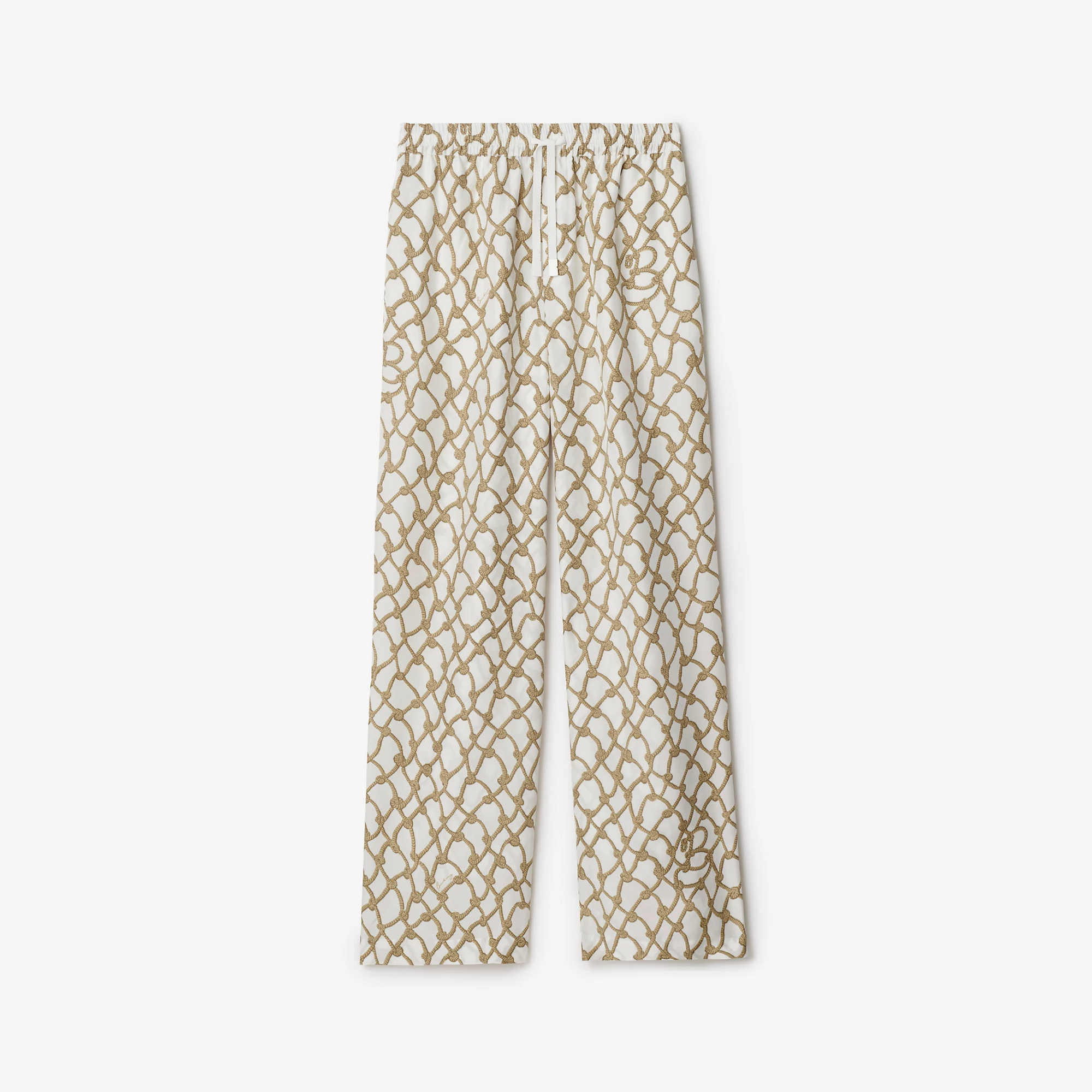 Knot Silk Trousers