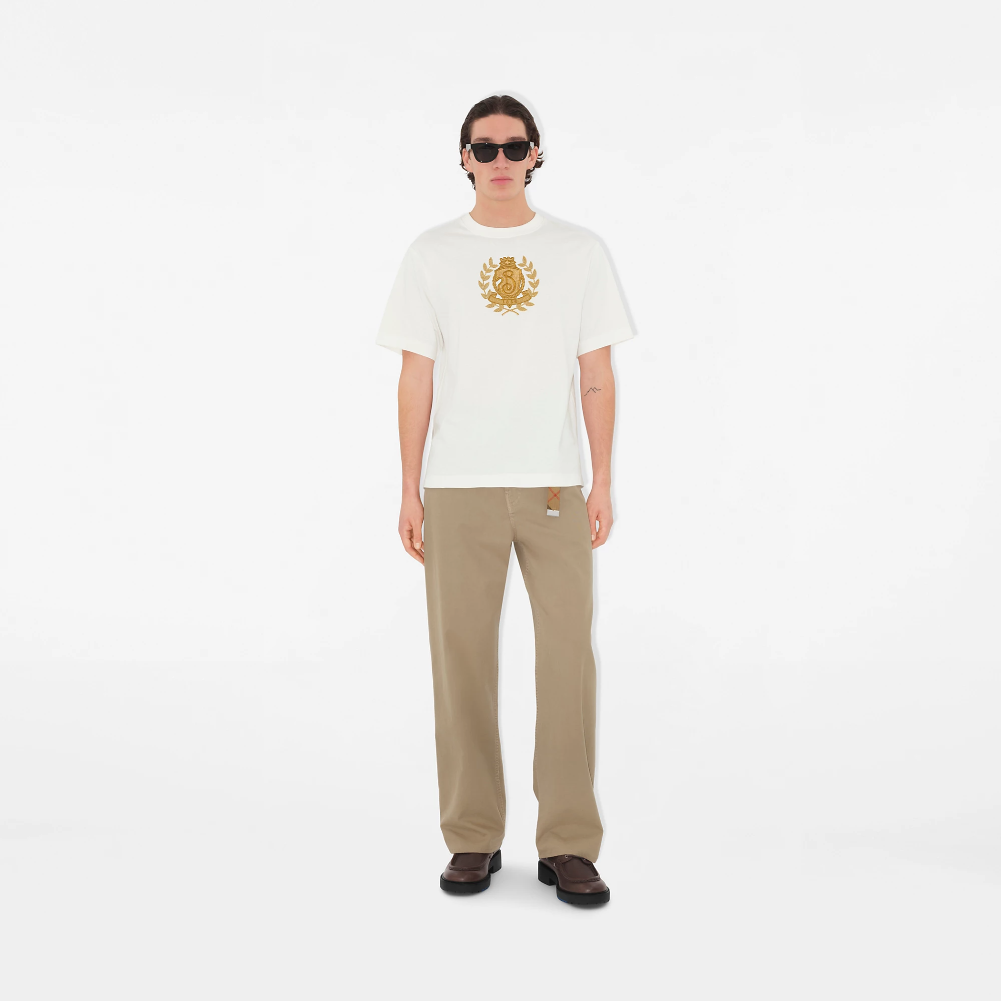 B Crest Cotton T-shirt